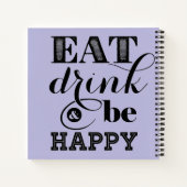 飲食べんで幸せになる ノートブック (裏面)