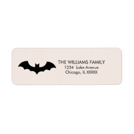 飲食べんで怖いハロウィーンの住所 シール