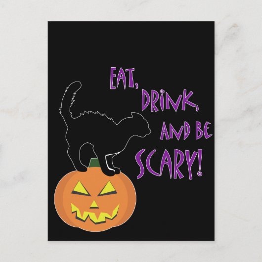 飲食べんで怖い！ ポストカード (正面)