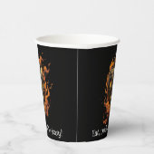 飲食べんで怖い！ 紙コップ (右)