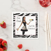 「飲食べんで素晴らしい！」 スタンダードカクテルナプキン (インサイチュ)