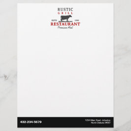 飲食店その他 レターヘッド