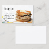 飲食業カード 名刺 (正面/裏面)