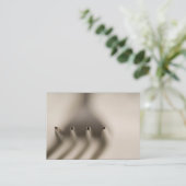 飲食業カード 名刺 (スタンド正面)