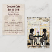 飲食業カード 名刺 (正面/裏面)