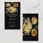 飲食業カード 名刺 (正面/裏面)