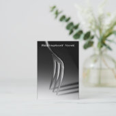 飲食業カード 名刺 (スタンド正面)