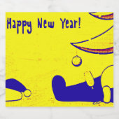 飲食物ラベルセット スパークリングワインラベル (シングルラベル)