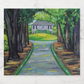 飲食物ラベルセット スパークリングワインラベル (シングルラベル)