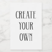 飲食物ラベルセット フードラベル (シングルラベル)