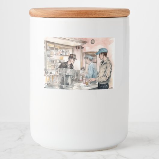 飲食物ラベルセット フードラベル (正面)