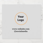 飲食物ラベルセット リキュールボトルラベル (シングルラベル)