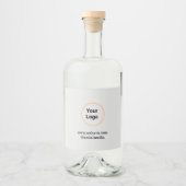 飲食物ラベルセット リキュールボトルラベル (正面)