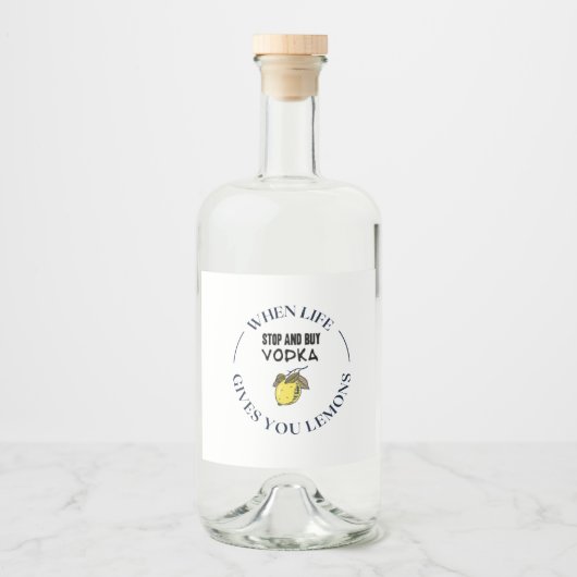 飲食物ラベルセット リキュールボトルラベル (正面)