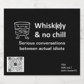 飲食物ラベルセット リキュールボトルラベル (シングルラベル)