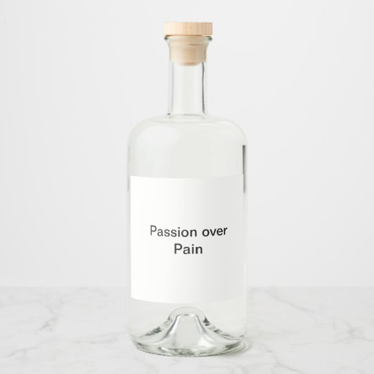 飲食物ラベルセット リキュールボトルラベル (正面)