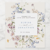 飲食物ラベルセット ワインラベル (シングルラベル)