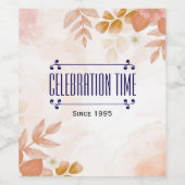 飲食物ラベルセット ワインラベル (シングルラベル)