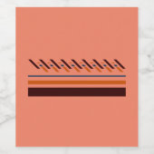 飲食物ラベルセット ワインラベル (シングルラベル)