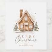 飲食物ラベルセット ワインラベル (シングルラベル)