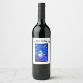 飲食物ラベルセット ワインラベル (正面)