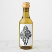 飲食物ラベルセット ワインラベル (正面)