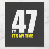 飲食物ラベルセット ワインラベル (シングルラベル)