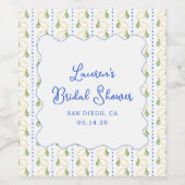 飲食物ラベルセット ワインラベル (シングルラベル)