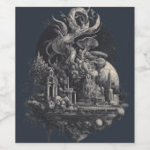 飲食物ラベルセット ワインラベル (シングルラベル)