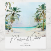 飲食物ラベルセット ワインラベル (シングルラベル)