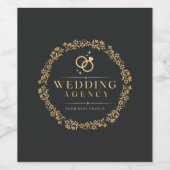 飲食物ラベルセット ワインラベル (シングルラベル)