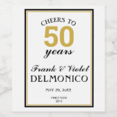 飲食物ラベルセット ワインラベル (シングルラベル)