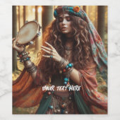 飲食物ラベルセット ワインラベル (シングルラベル)