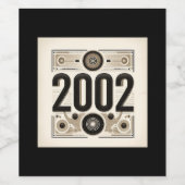 飲食物ラベルセット ワインラベル (シングルラベル)