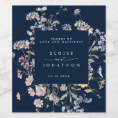 飲食物ラベルセット ワインラベル (シングルラベル)