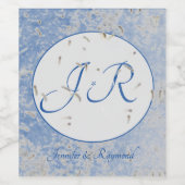 飲食物ラベルセット ワインラベル (シングルラベル)