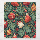 飲食物ラベルセット ワインラベル (シングルラベル)