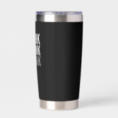 飲飲む |おもしろい | 保温保冷タンブラー (背面)