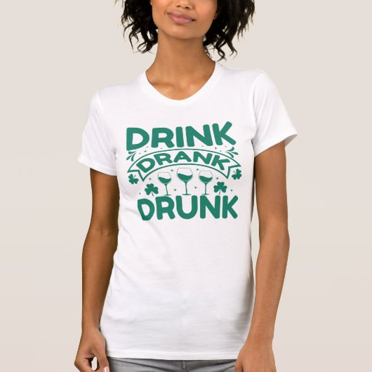 飲飲む Tシャツ (正面)