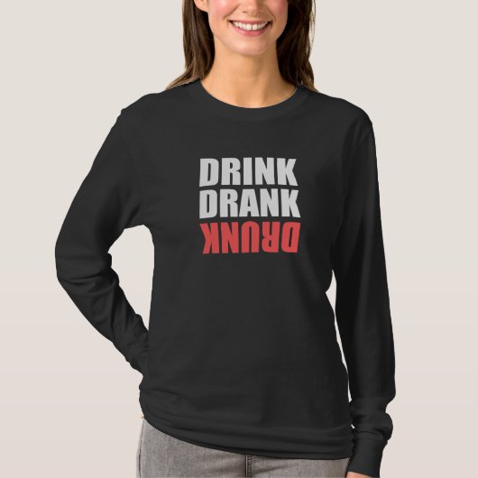飲飲む Tシャツ (正面)