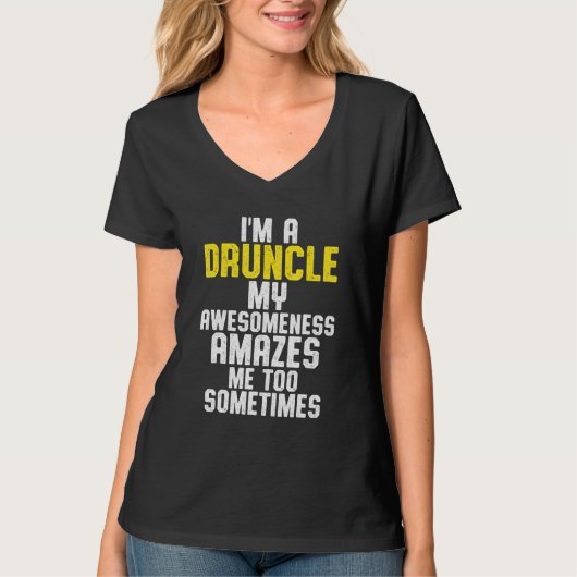飲飲飲み伯父_6 Tシャツ (正面)