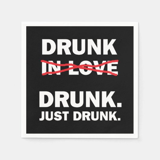 飲 スタンダードカクテルナプキン (正面)