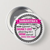 飲&失ったバチェロレッテ 缶バッジ (正面&裏面)