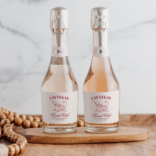 飲In Love CocktailsバチェロレッテSNS スパークリングワインラベル