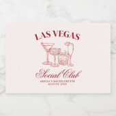 飲In Love CocktailsバチェロレッテSNS スパークリングワインラベル (シングルラベル)