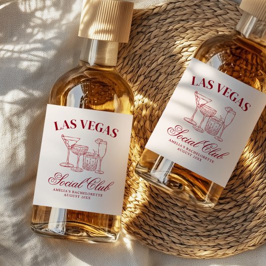 飲In Love CocktailsバチェロレッテSNS リキュールボトルラベル