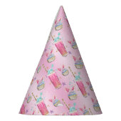 飴と砂糖のパターン パーティーハット (左)