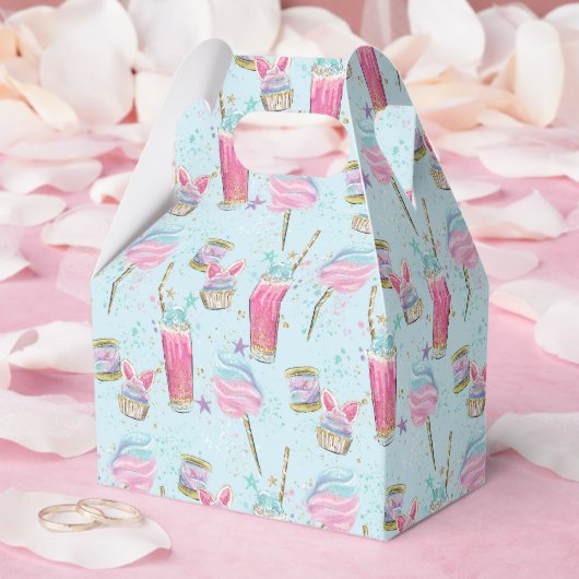 飴と砂糖のパターン フェイバーボックス (ウェディング)