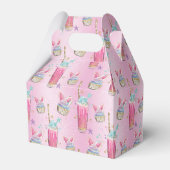 飴と砂糖のパターン フェイバーボックス (正面サイド)