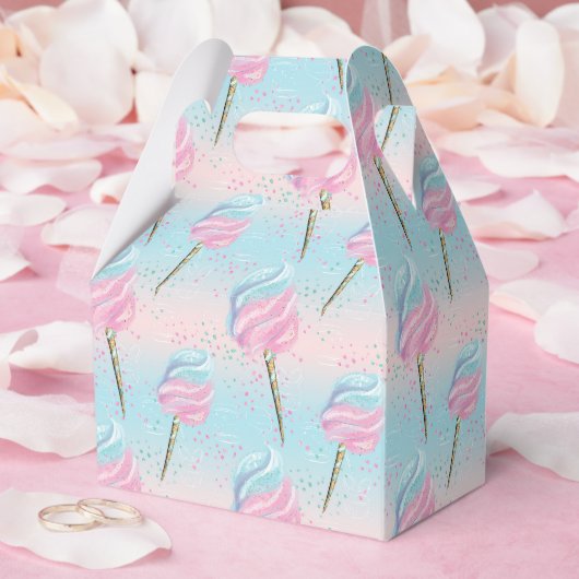 飴と砂糖のパターン フェイバーボックス (ウェディング)